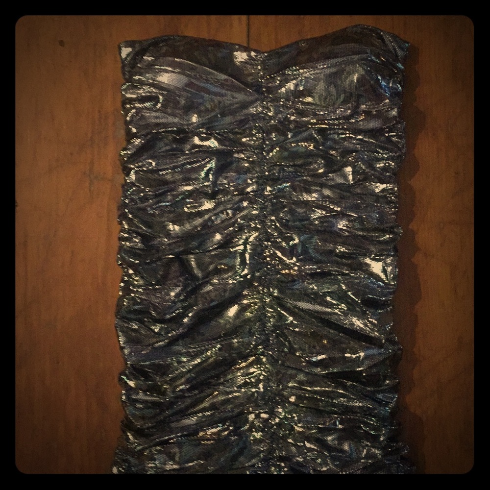 Wet Seal Size Medium Slip on Strapless Dress